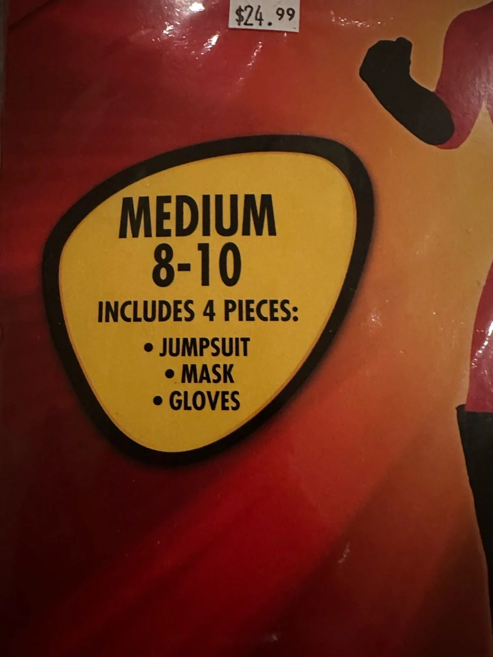 The Incredibles Red Kids Costume - Medium (8-10) NWT - Picture 2 of 6